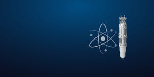 The NuScale Power Module with an atom icon.