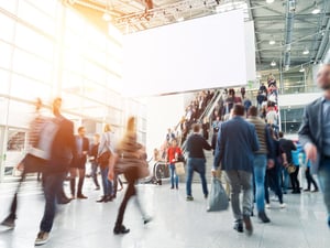 People at a conference.