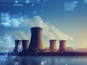 Nuclear power plant.