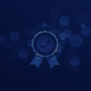 Blue abstract background.